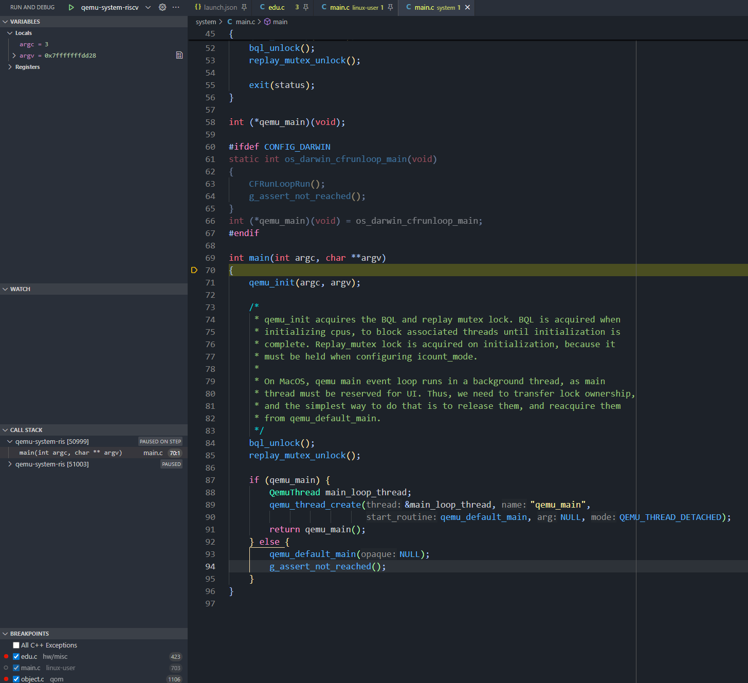Vscode Debug Qemu Source Code